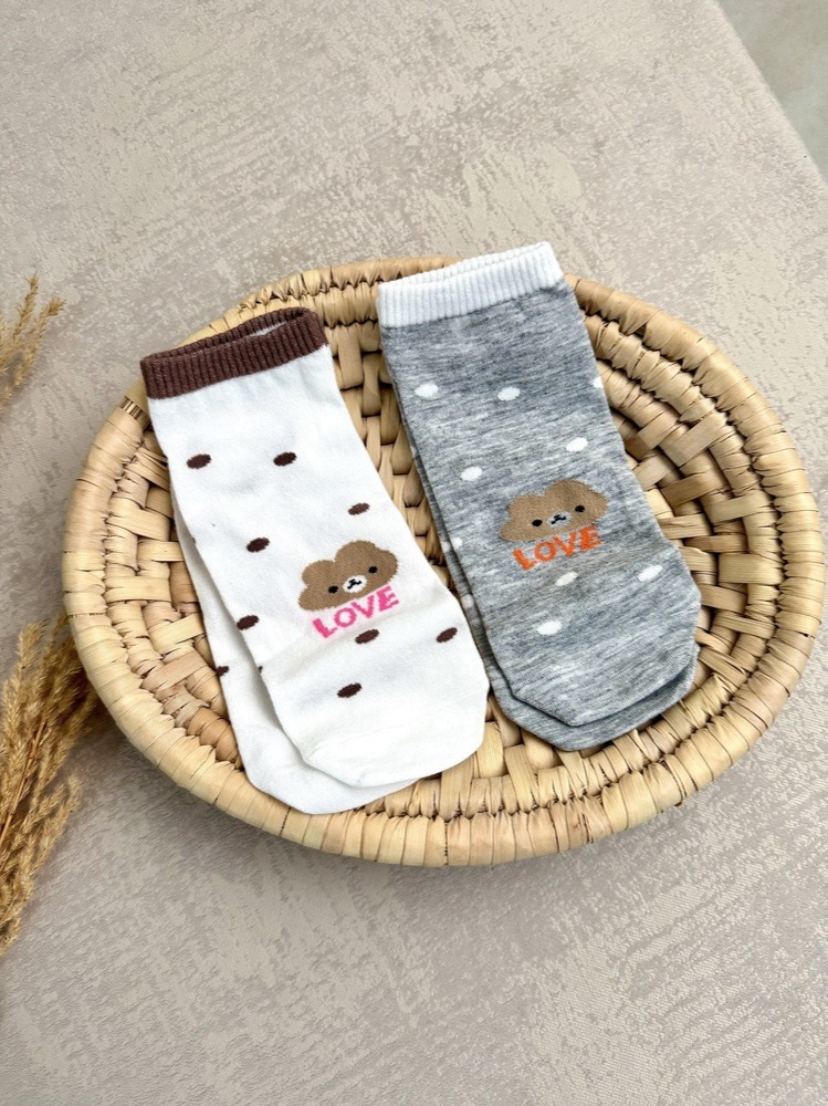 عکس جوراب خرس LOVE - شماره 2